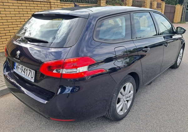 Peugeot 308 cena 45800 przebieg: 89800, rok produkcji 2020 z Łochów małe 172